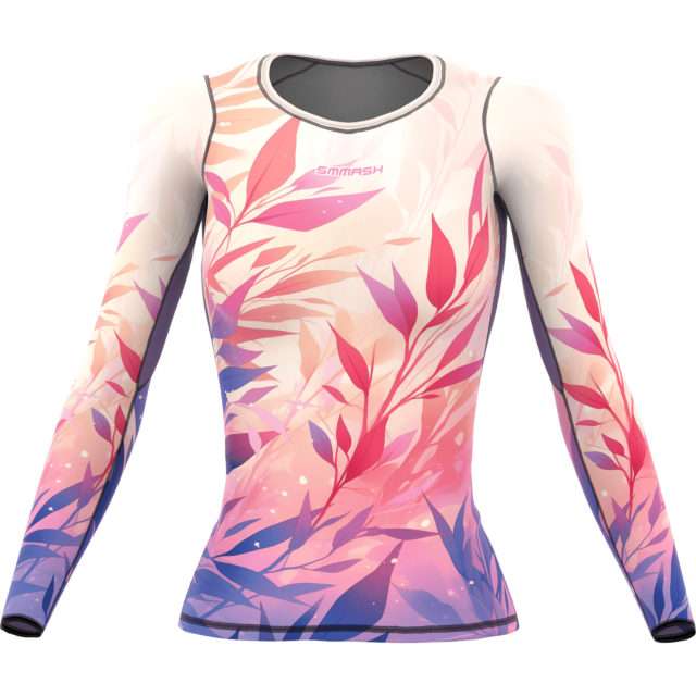 WOMEN’S LONG COMPRESSION SHIRT WITH LONG SLEEVES
